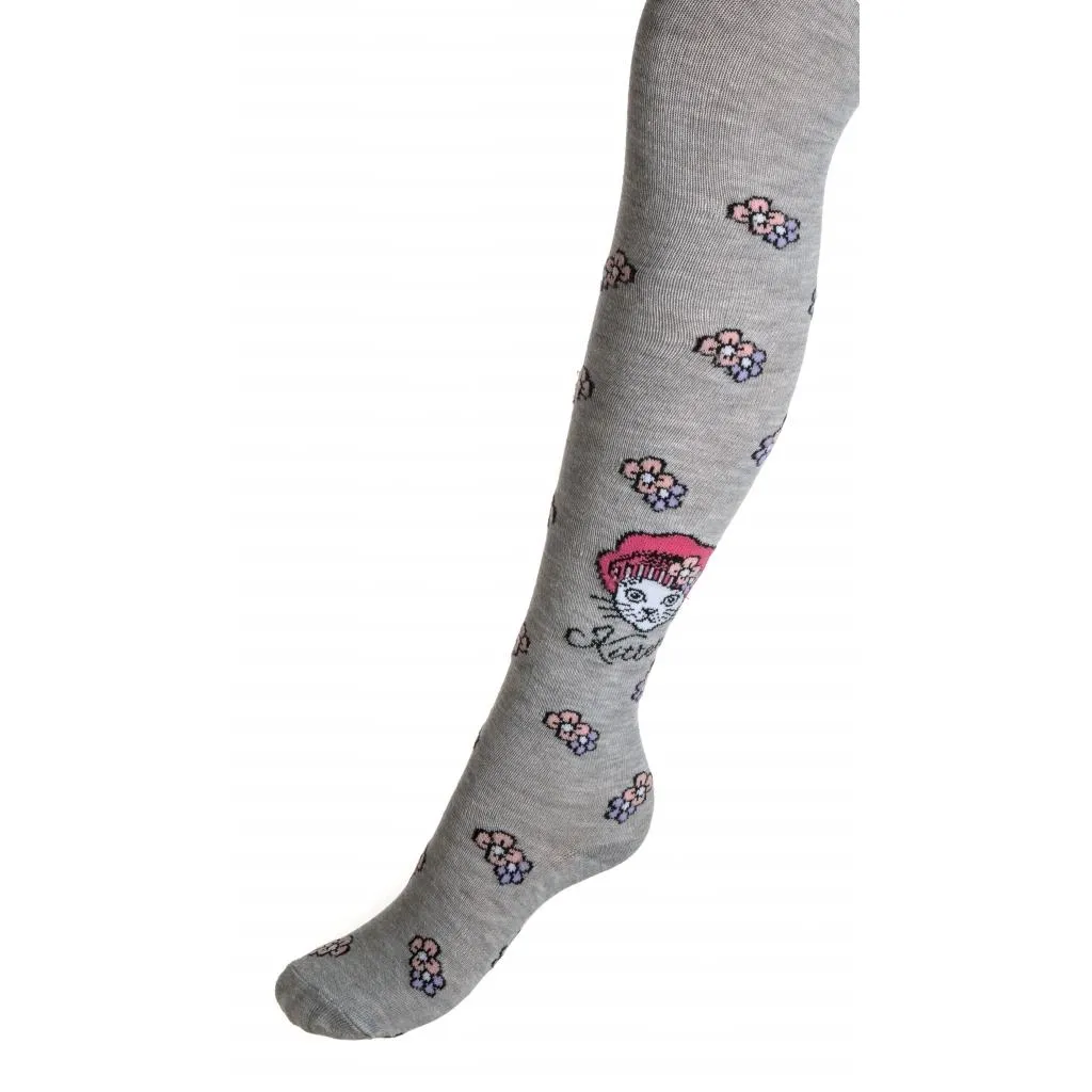  UCS Socks с котиком (M0C0301-2121-3G-gray)