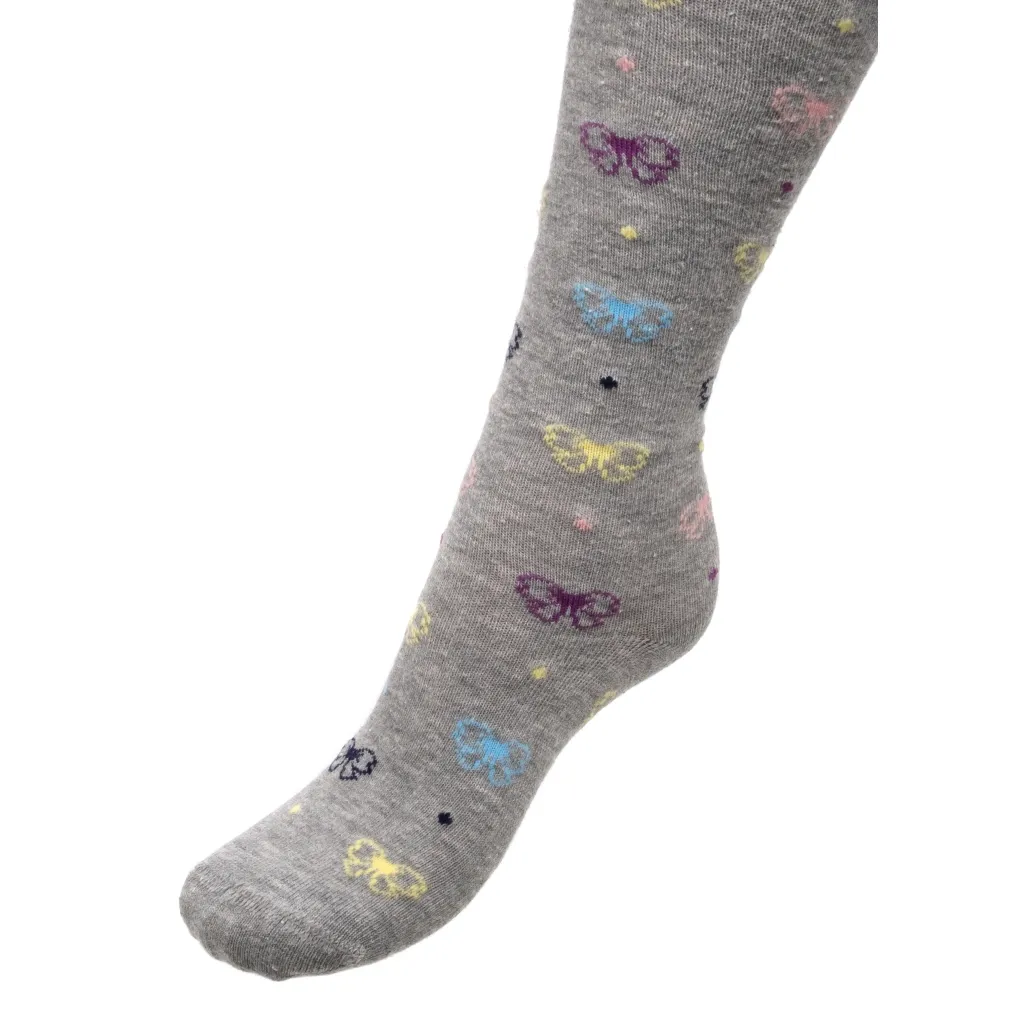  UCS Socks с бантом (M0C0301-2427-98G-gray)