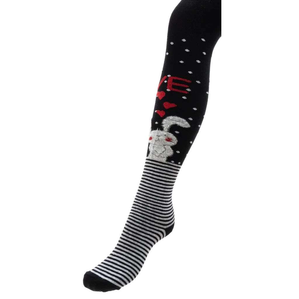  UCS Socks с зайчиком (M0C0301-2112-5G-black)