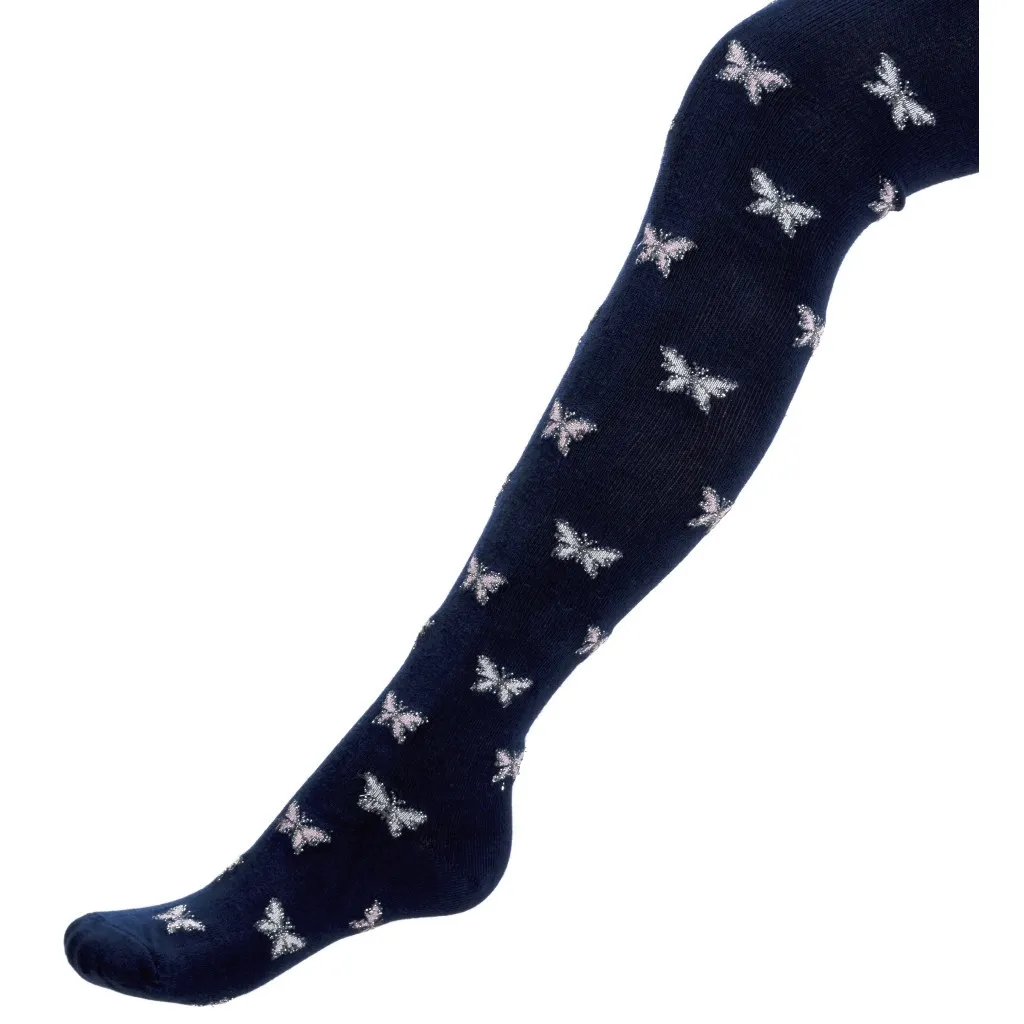 Колготки UCS Socks з метеликами (M0C0301-2110-5G-darkblue)