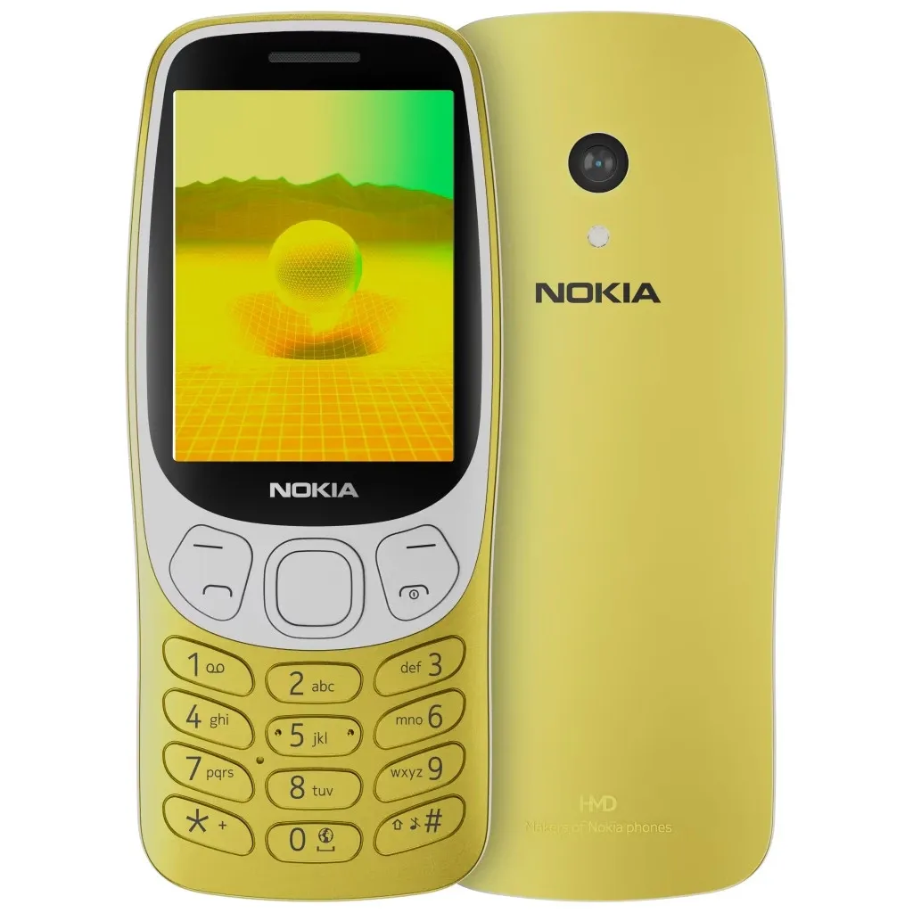 Мобильный телефон Nokia 3210 DS 2024 Y2K Gold