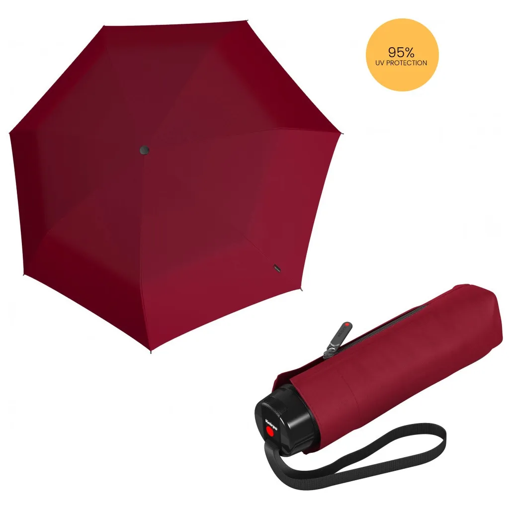  Knirps T.020 Small Manual Dark Red UV Protection (Kn95 3020 1510)