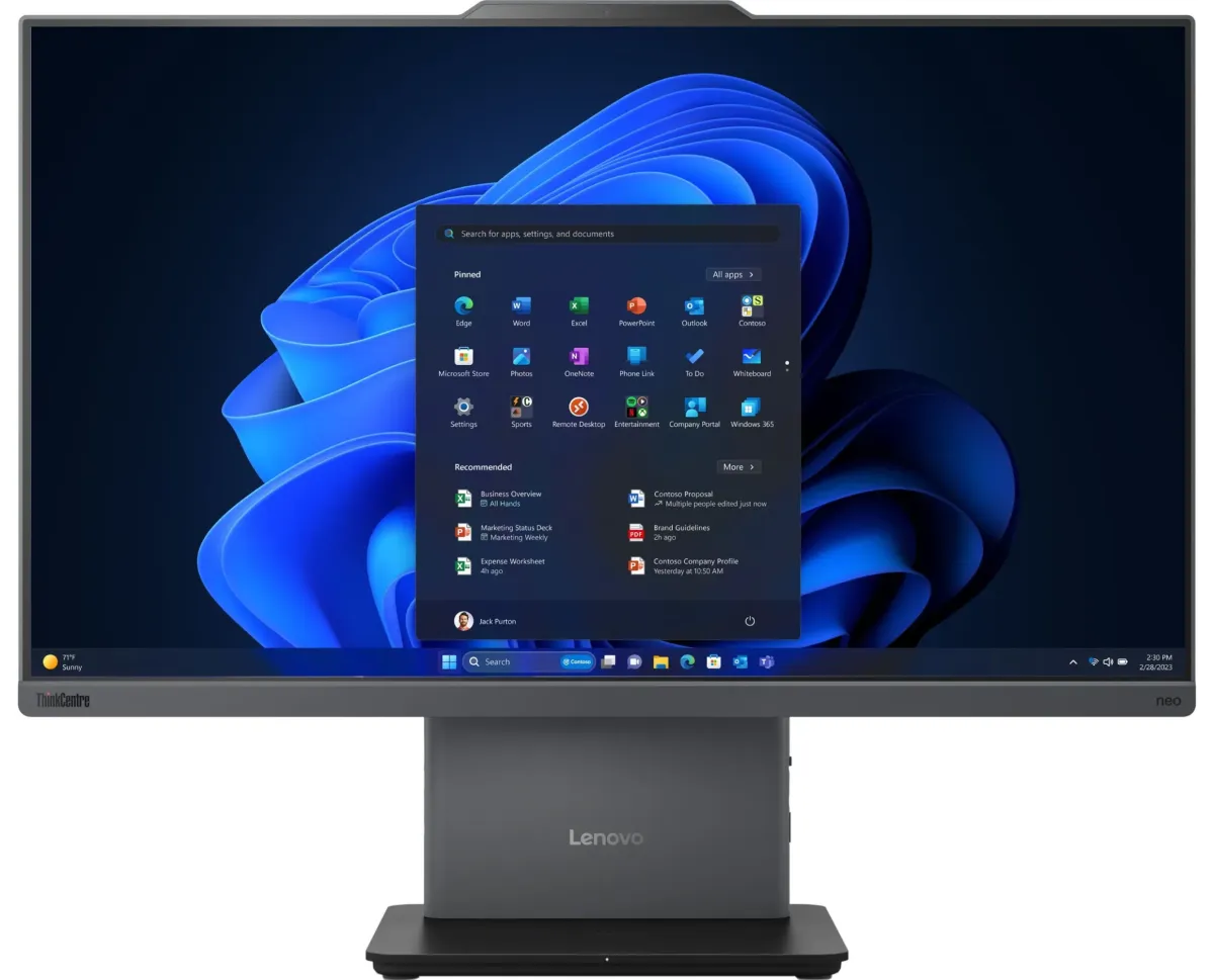 Моноблок Lenovo ThinkCentre AIO neo 50a 24 G5 Luna Grey (12SD0018UI)