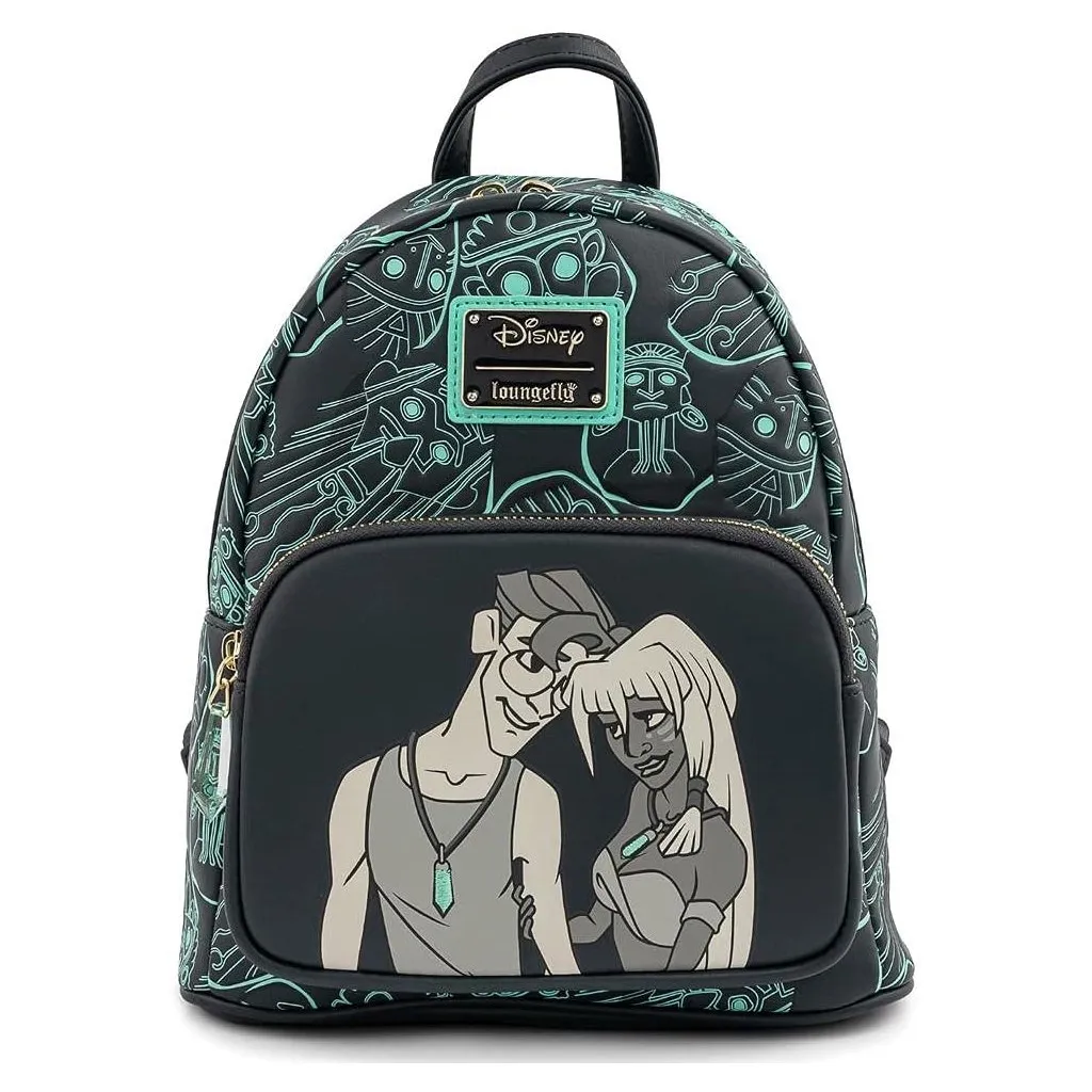 Рюкзак школьный Loungefly Disney - Atlantis 20th Anniversary Kida Milo Mini Backpack (WDBK1658)