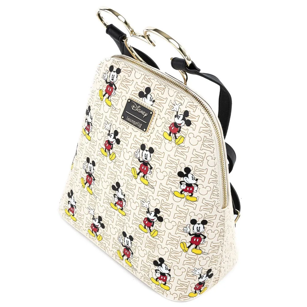 Рюкзак школьный Loungefly Disney - Mickey Mouse Mickey Hardware AOP Backpack (WDBK1309)