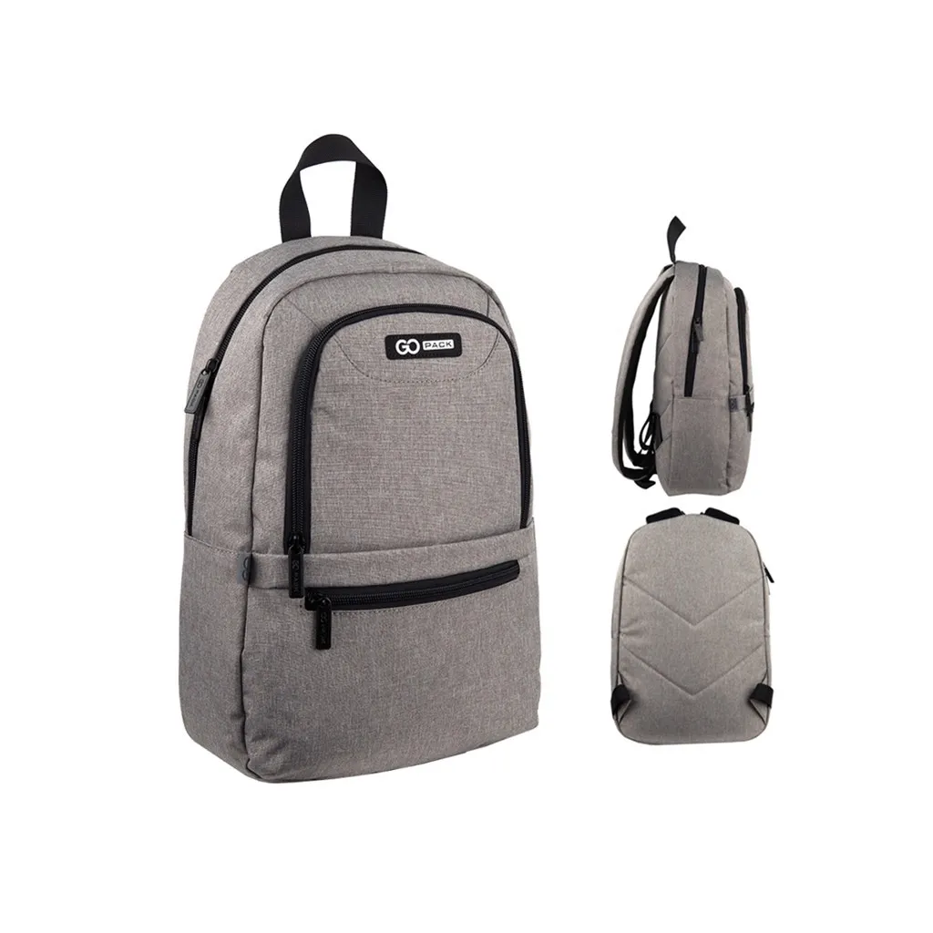 Рюкзак шкільний GoPack Education Teens 119S-2 бежевий (GO24-119S-2)