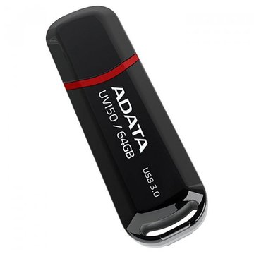 Флеш пам'ять USB A-DATA 64GB UV150 Black USB 3.0 (AUV150-64G-RBK)