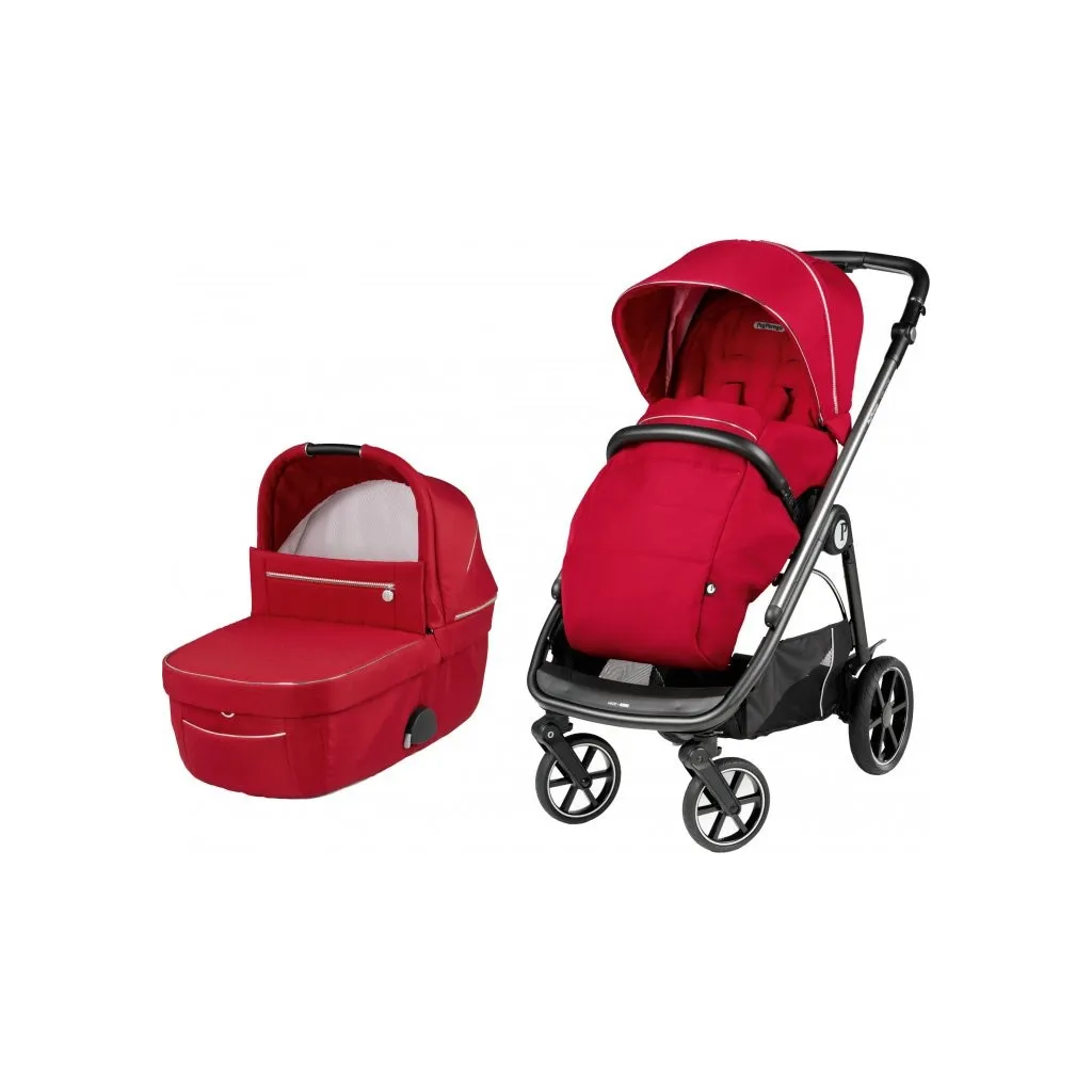 Коляска Peg-Perego 2 в 1 Veloce Red Shine (PACK-VEL2100000004)