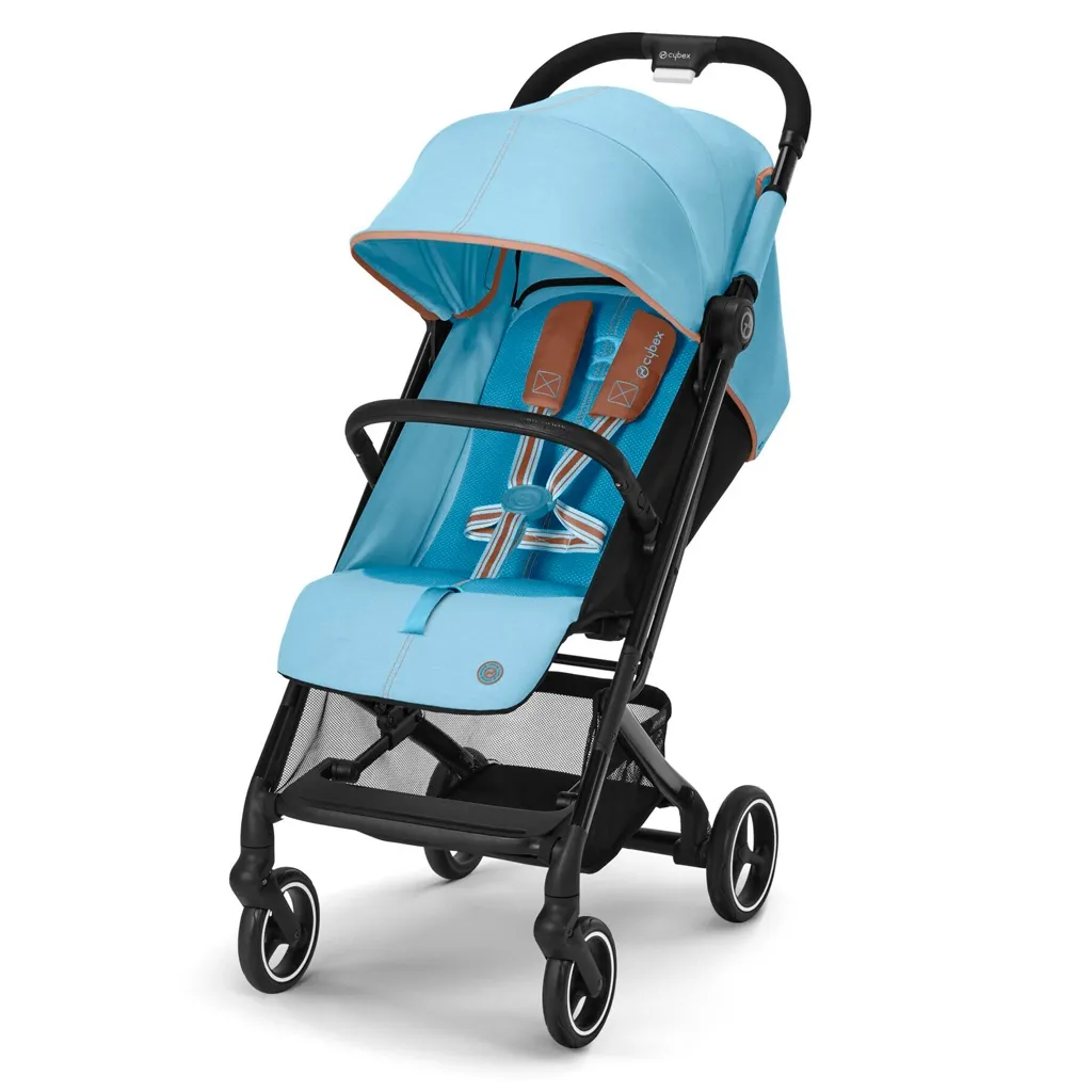 Коляска Cybex Beezy Beach Blue (з бампером) (523000201)