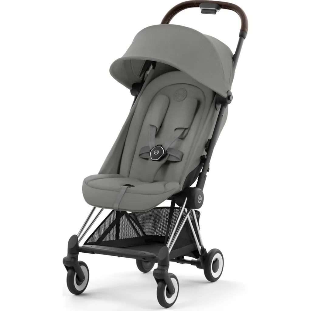  Cybex Coya Chrome Dark Brown Mirage Grey (522004395)