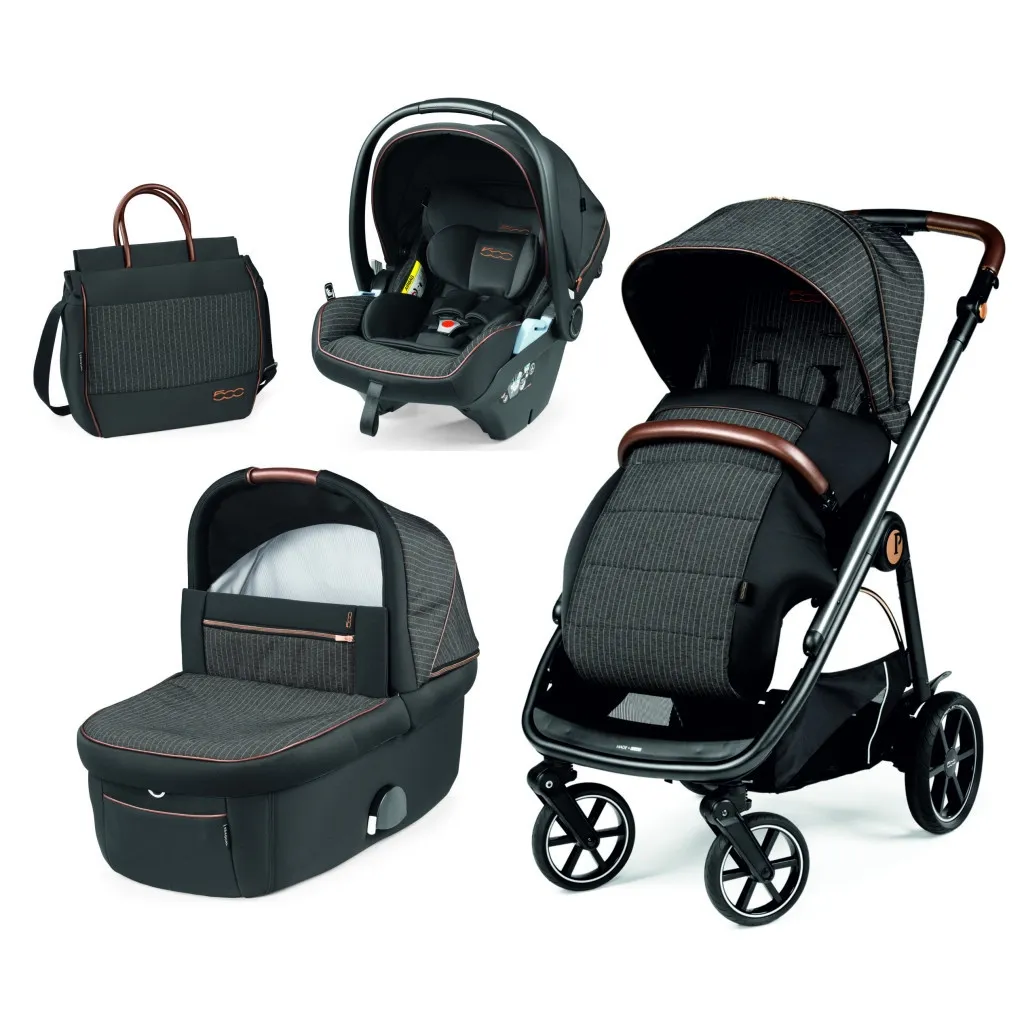 Коляска Peg-Perego 3 в 1 Veloce 500 з автокріслом Lounge (PACK-VEL31LG000003)