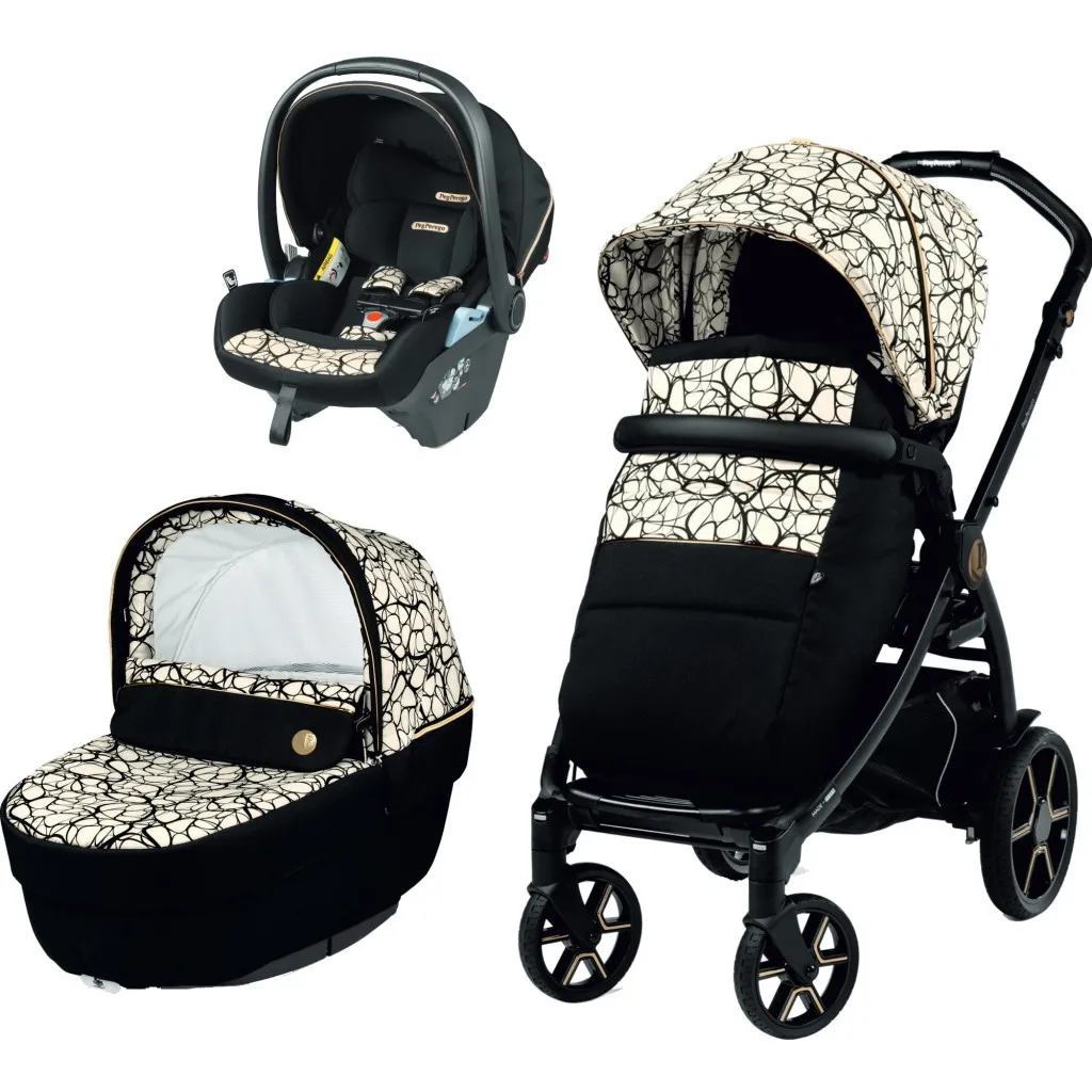  Peg-Perego 3 в 1 Book Grafic Gold Lounge Графическое золото (2000000130569) (PACK-BOOK31LG00002)