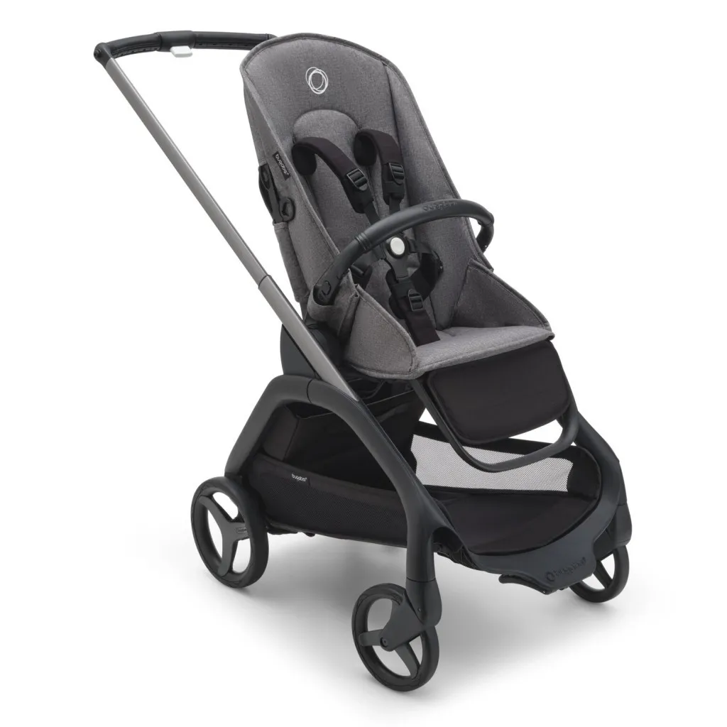 Коляска Bugaboo Dragonfly Graphite/Grey Melange (без капюшону) (100047039)