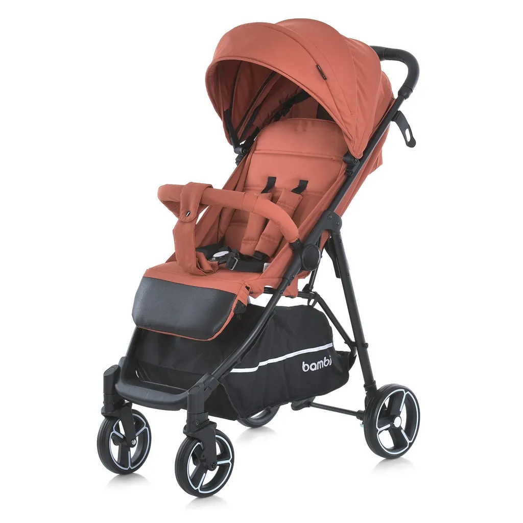 Коляска Bambi M 4249-2 orange matt