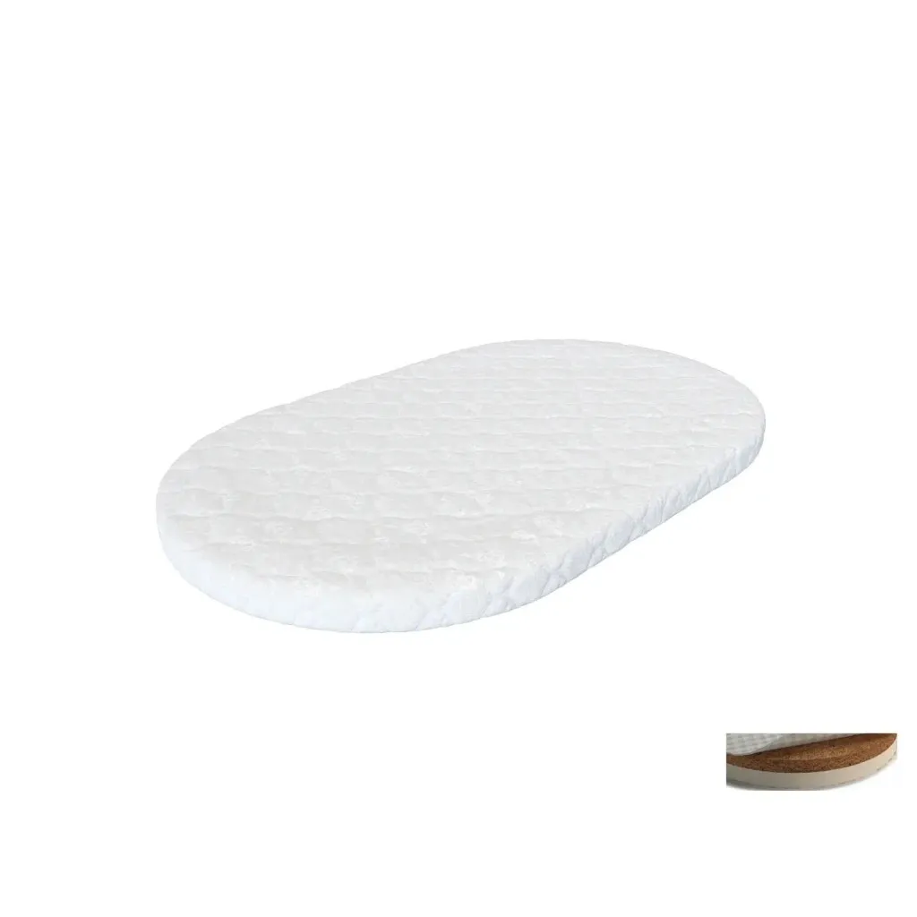 Матрас для детской кроватки Ingvart Smart Bed Round кокос+латекс, 72х120 см (2100084000007)