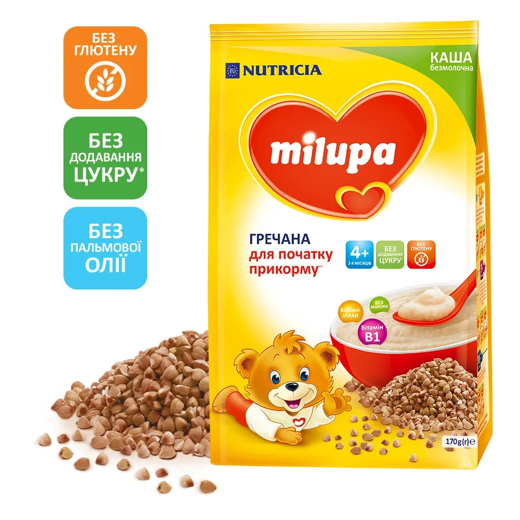  Milupa Гречана 170 г (5900852039003)