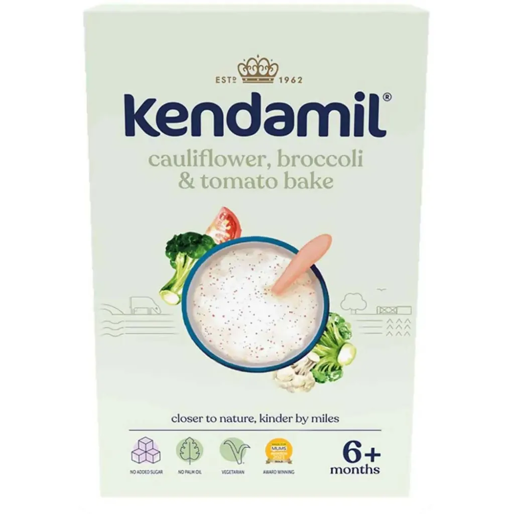  Kendamil Молочная с овощами с 6 месяцев 150 г (92000009)