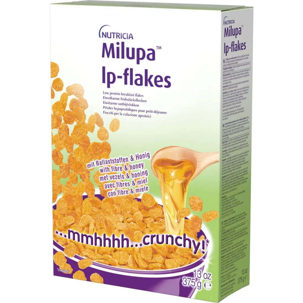  Milupa Low Protein flakes Хлопья с низким содержанием белка 375 г (4003053094039)