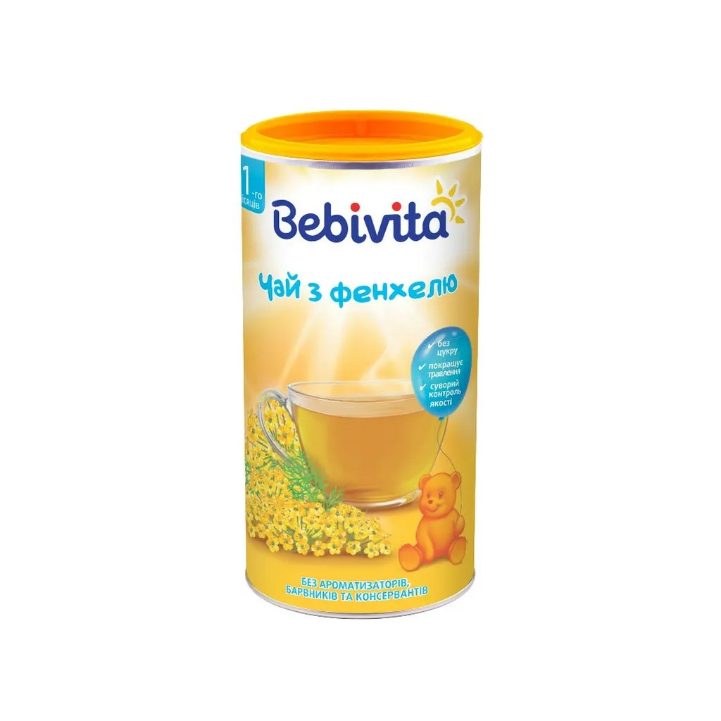 Детский чай Bebivita из фенхеля 200 г (9007253101905)