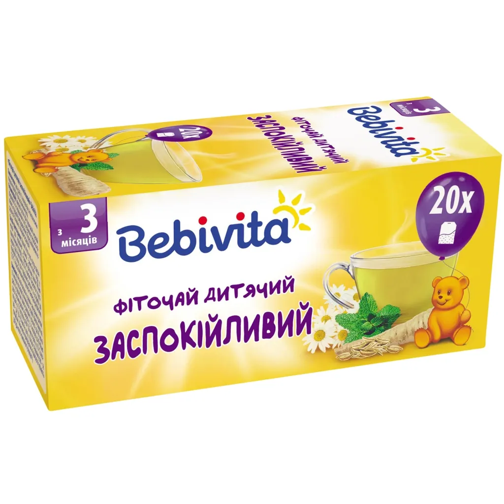 Детский чай Bebivita успокаивающий 30 г (4820025490770)