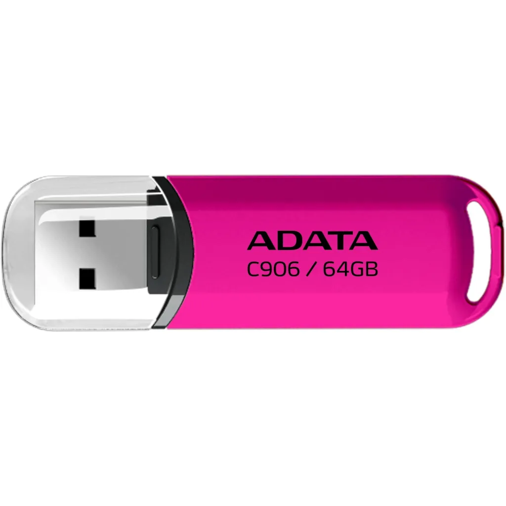 Флеш пам'ять USB ADATA C906 64Gb Purple Pink (AC906-64G-RPP)