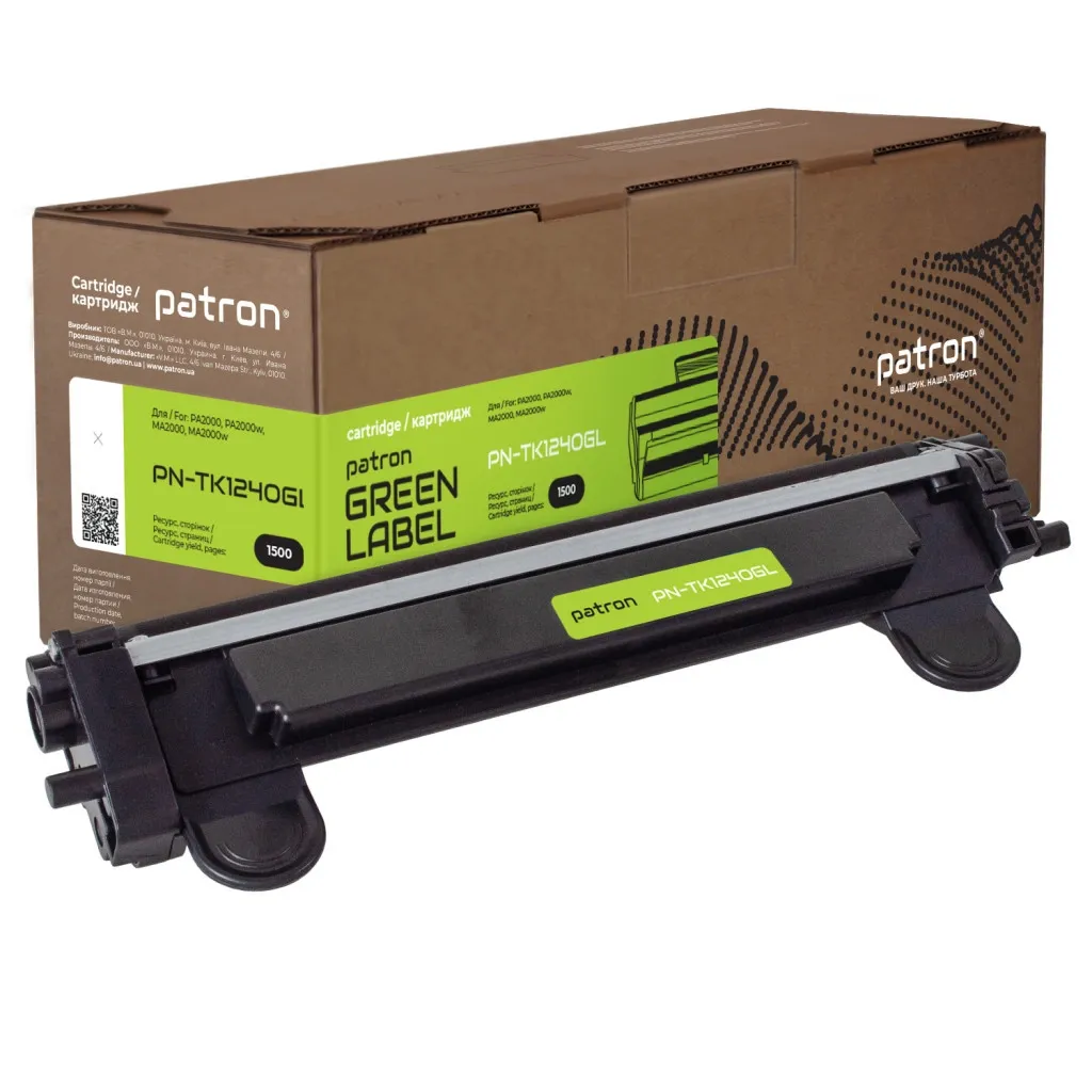 Картридж Patron Kyocera Mita TK-1240 Green Label (PN-TK1240GL)