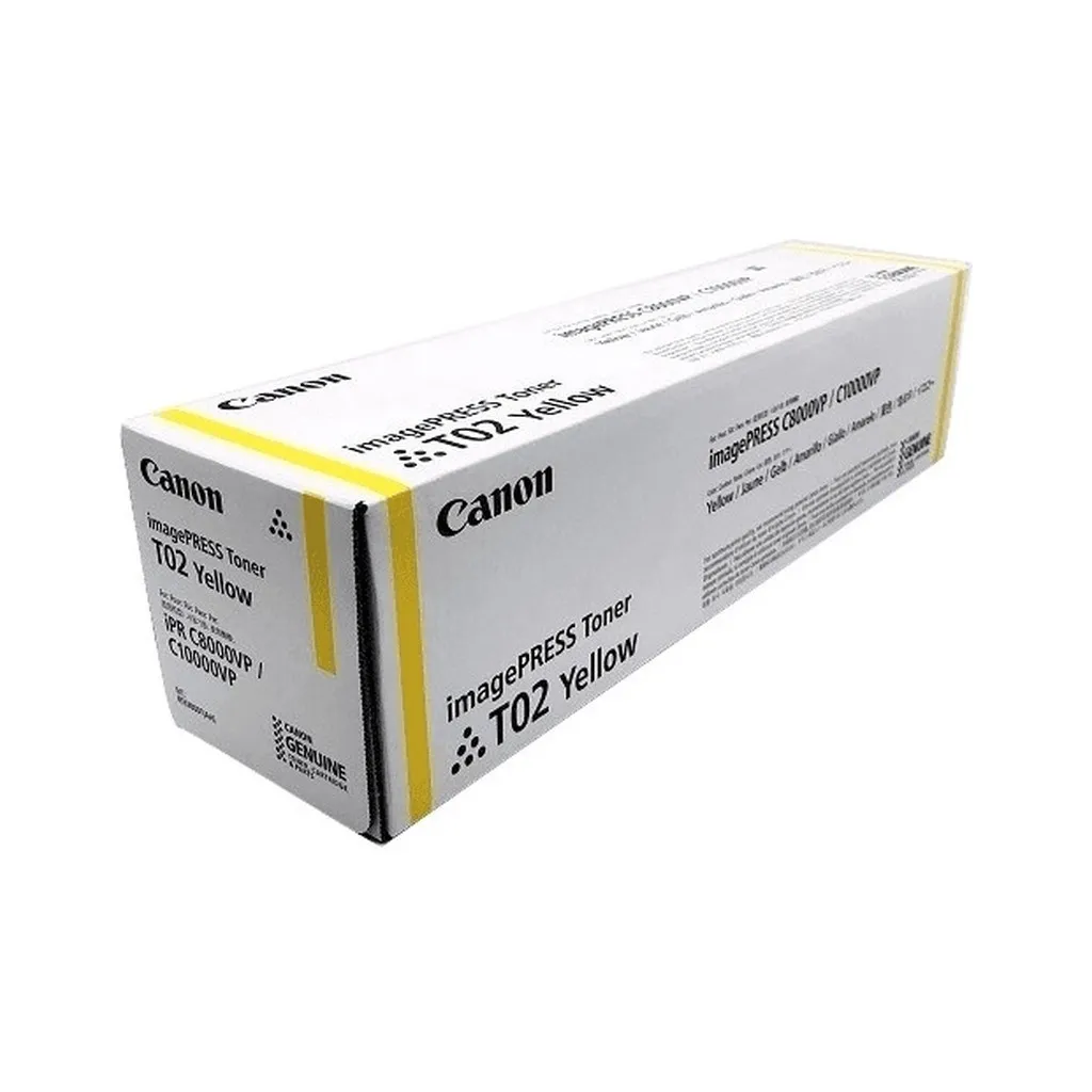 Картридж Canon T02 for iPRC10000/8000VP Yellow (8532B001)