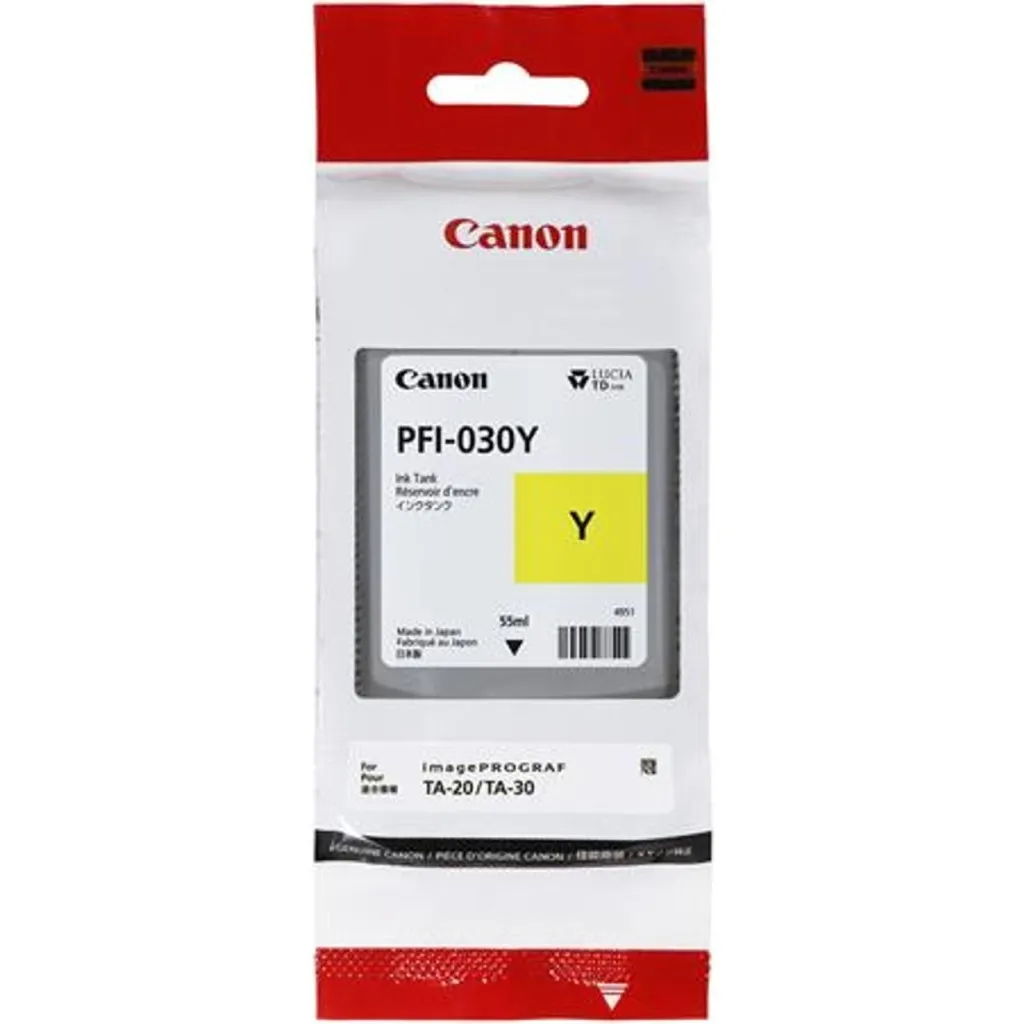 Картридж Canon PFI-030Y Yellow (3492C001)