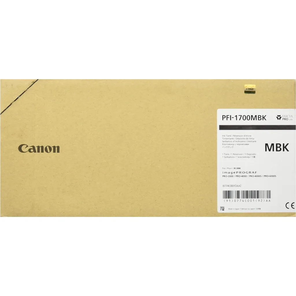 Картридж Canon PFI-1700 matte Black (0774C001)