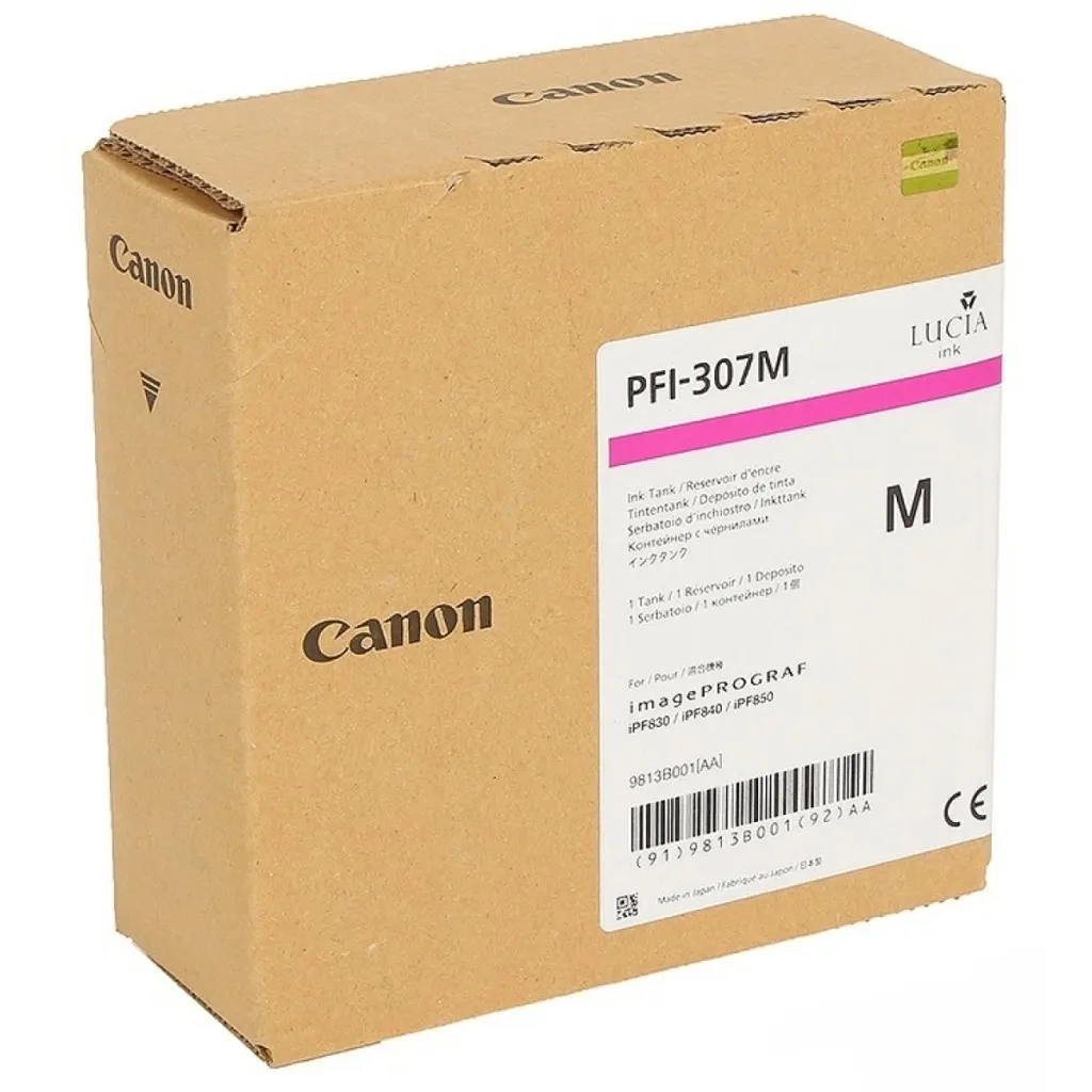 Картридж Canon PFI-307M Magenta(330ml) (9813B001)