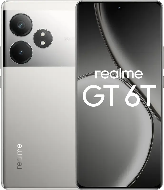 Смартфон Realme GT 6T 5G 12/256GB Fluid Silver