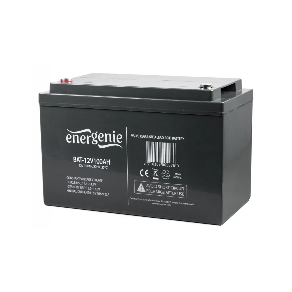 Акумуляторна батарея для ДБЖ EnerGenie 12V 100Ah (BAT-12V100AH)