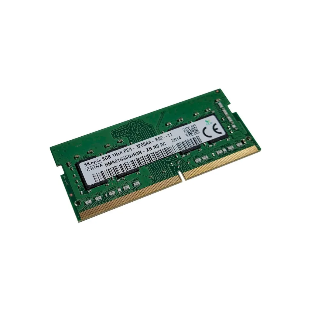 Оперативна пам'ять Hynix SoDIMM DDR4 8GB 3200 MHz (HMA81GS6DJR8N-XN)