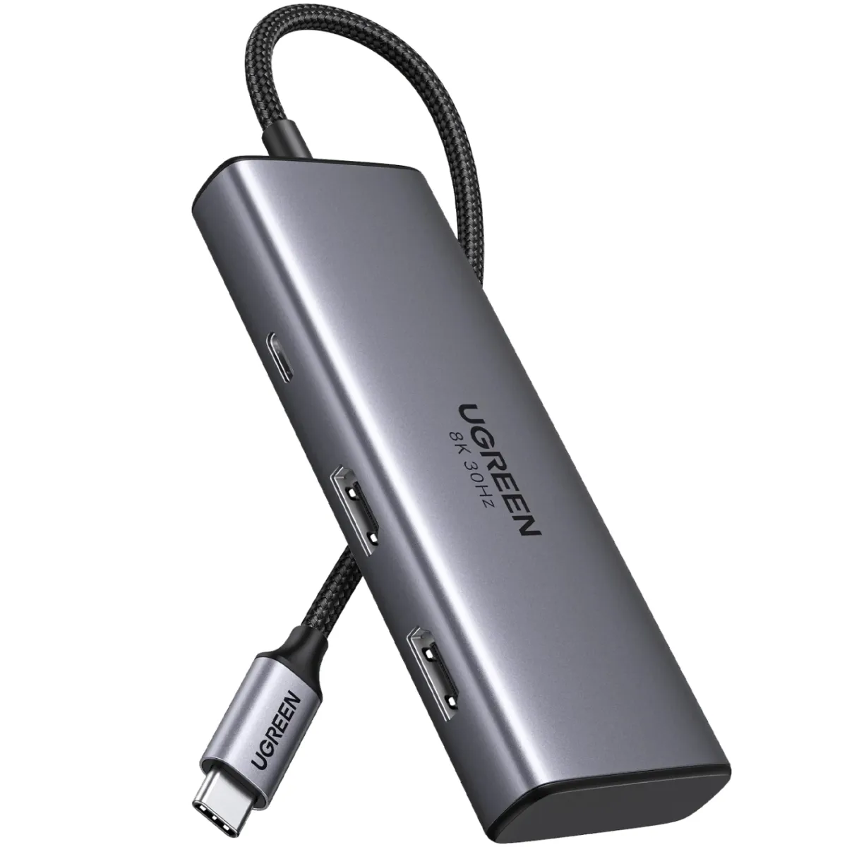 USB Хаб Ugreen CM498 6 in 1 USB Gray (15852)