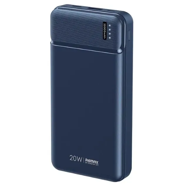 Внешний аккумулятор Remax RPP-288 Pure 20000mAh Blue (6954851241614)