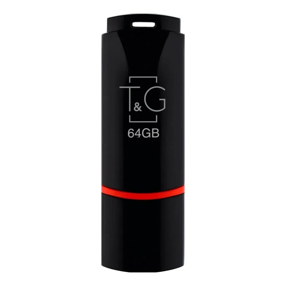 Флеш память USB T&G 64GB 011 CLASSIC SERIES BLACK USB 2.0 (TG011-64GBBK)