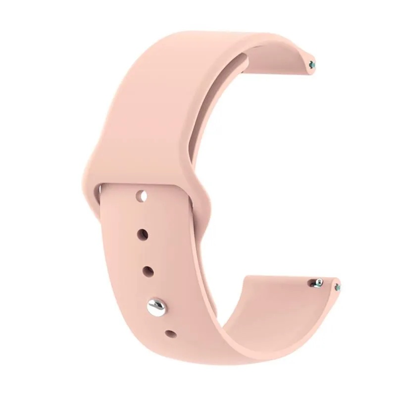 Ремешок для фитнес браслета BeCover for Xiaomi iMi KW66/Mi Watch Color/Haylou LS01/Watch S1 Active Grapefruit-Pink (706351)