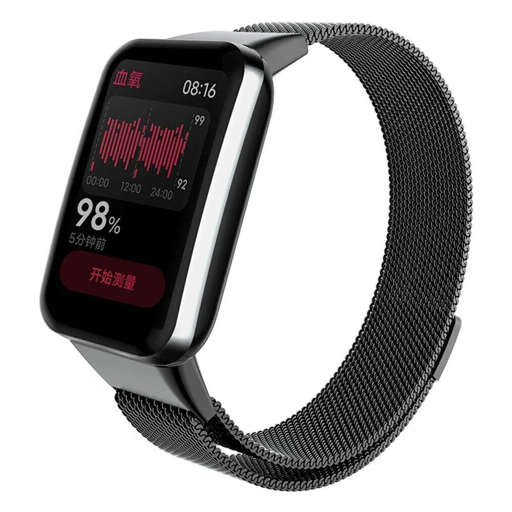 Ремінець для фітнес браслета Armorstandart Milanese for Xiaomi Smart Band 7 Pro Black (ARM66801)