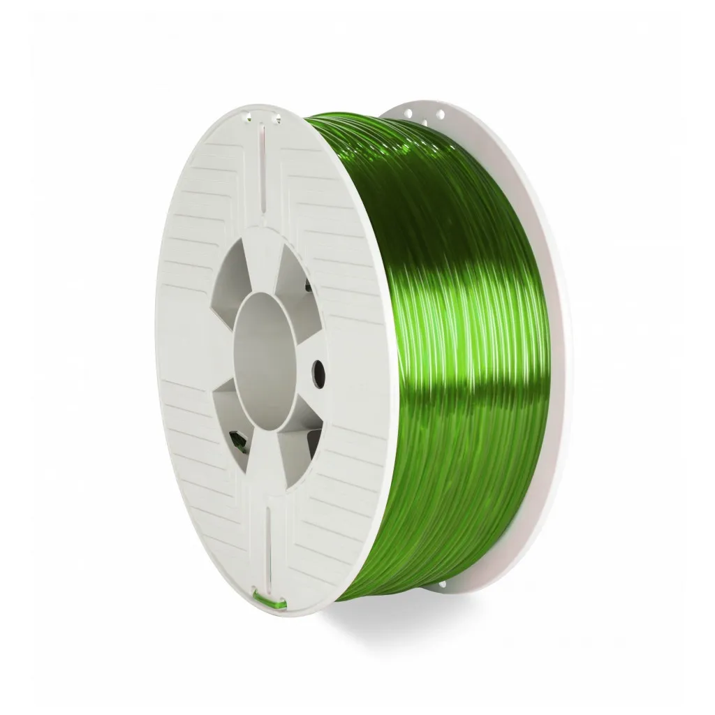 Расходный материал к 3D-принтерам Verbatim PETG, 2,85 мм, 1 кг, green-transparent (55065)