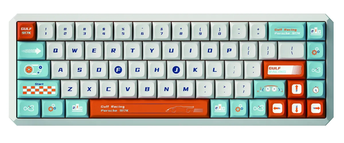 Клавіатура Motospeed Darmoshark K5 Gateron Yellow Pro Custom (dmk5cgypro)