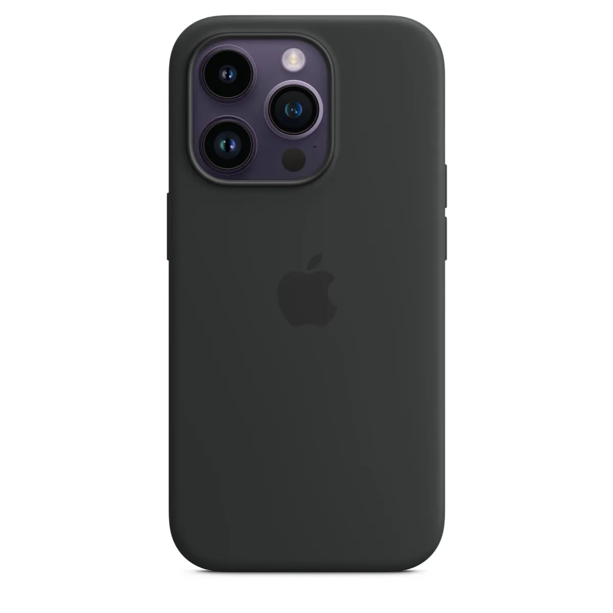 Чехол-накладка Silicone Case with MagSafe Apple iPhone 14 Pro Midnight (MPTE3)