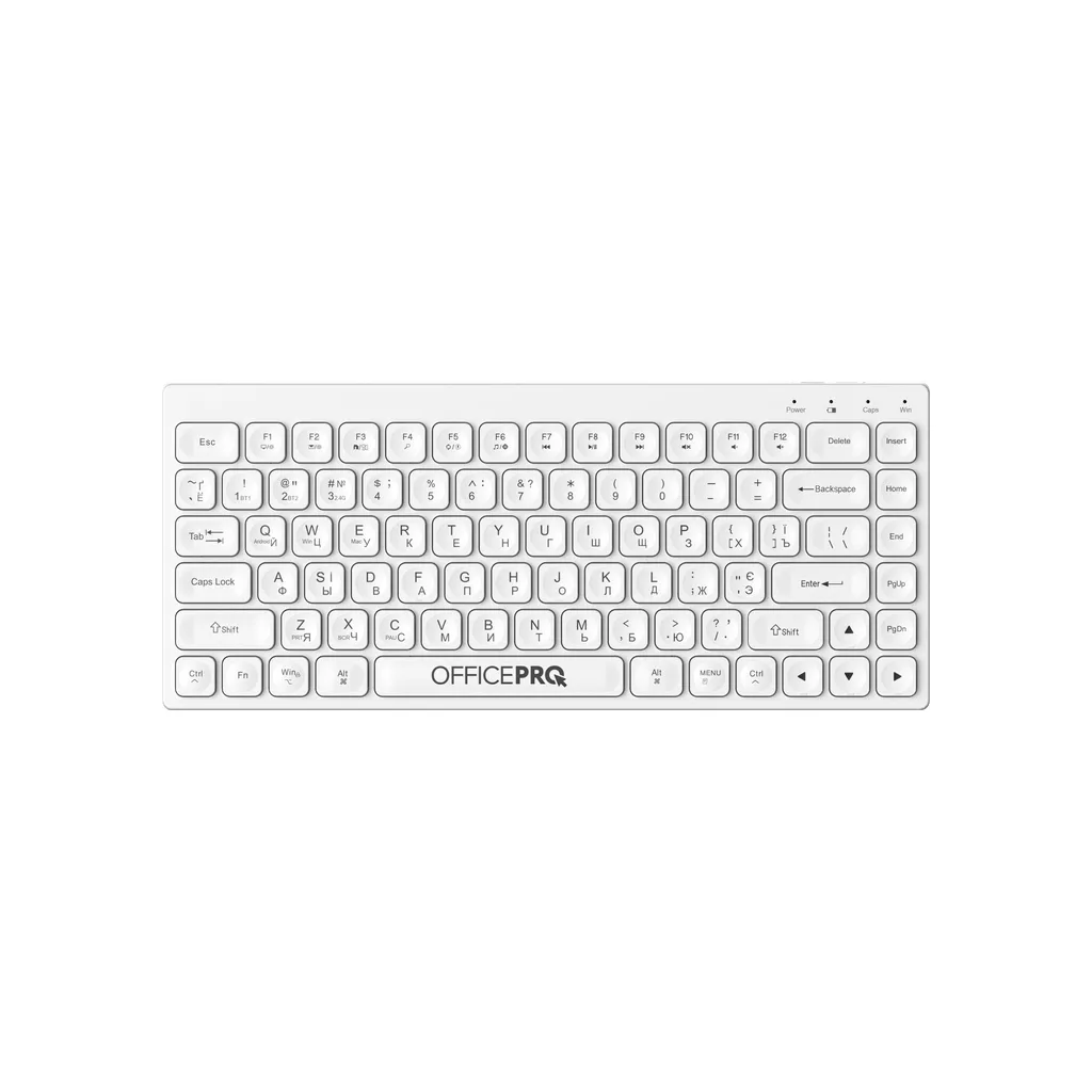 Клавіатура OfficePro SK955W White (SK955W)