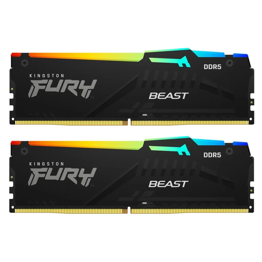 Оперативна пам'ять Kingston 16GB (2x8GB) DDR5 6000 MHz Beast RGB EXPO (KF560C30BBEAK2-16)