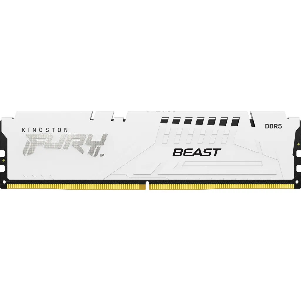 Оперативна пам'ять Kingston 16GB DDR5 6000 MHz Beast White EXPO (KF560C30BWE-16)