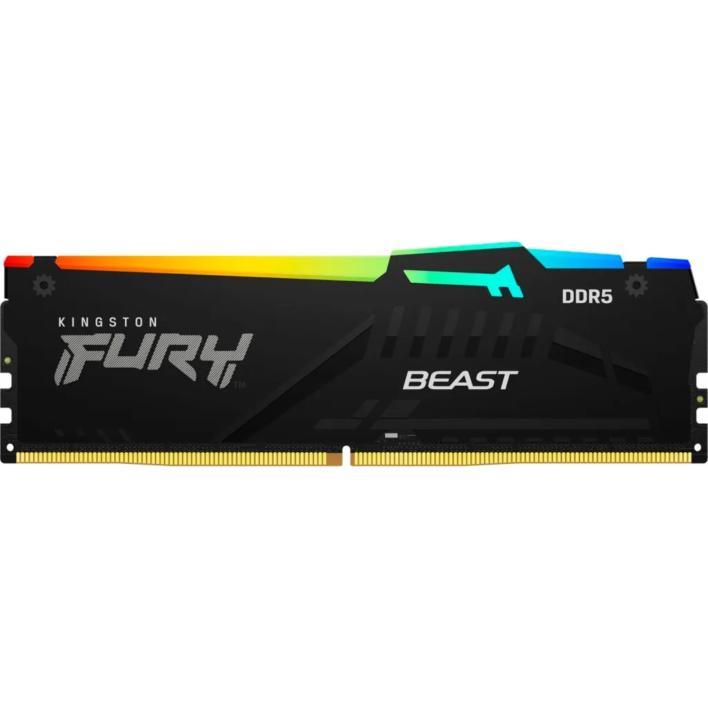 Оперативная память Kingston 16GB DDR5 6800 MHz Beast RGB EXPO (KF568C34BBEA-16)