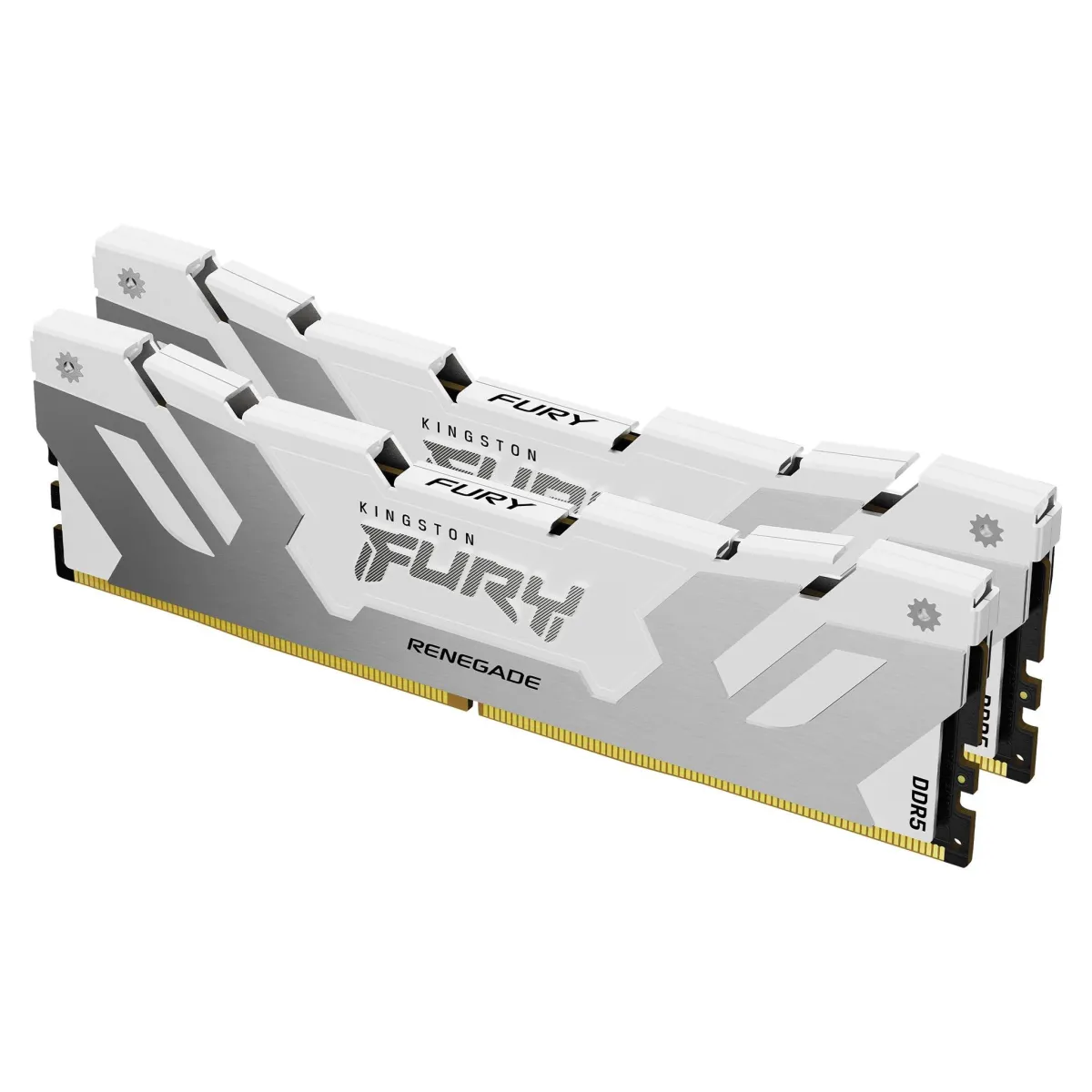 Оперативная память Kingston 32GB (2x16GB) DDR5 7200 MHz Renegade White XMP (KF572C38RWK2-32)