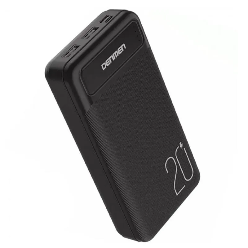 Внешний аккумулятор Denmen DP10 20000mAh Black