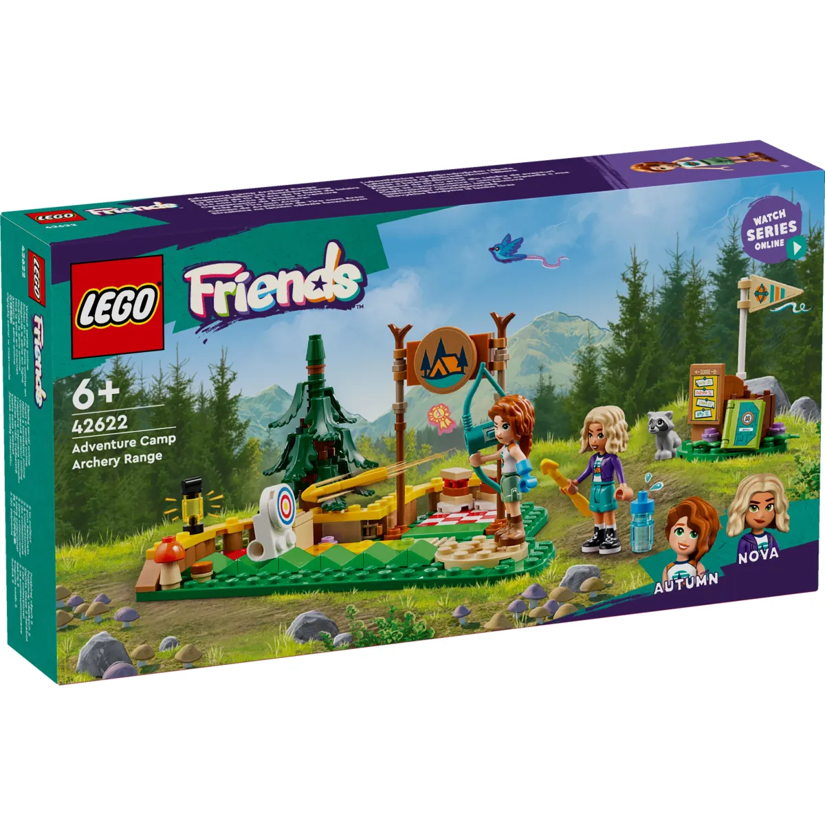 Конструктор LEGO Friends Стрельбище в приключенческом лагере (42622)