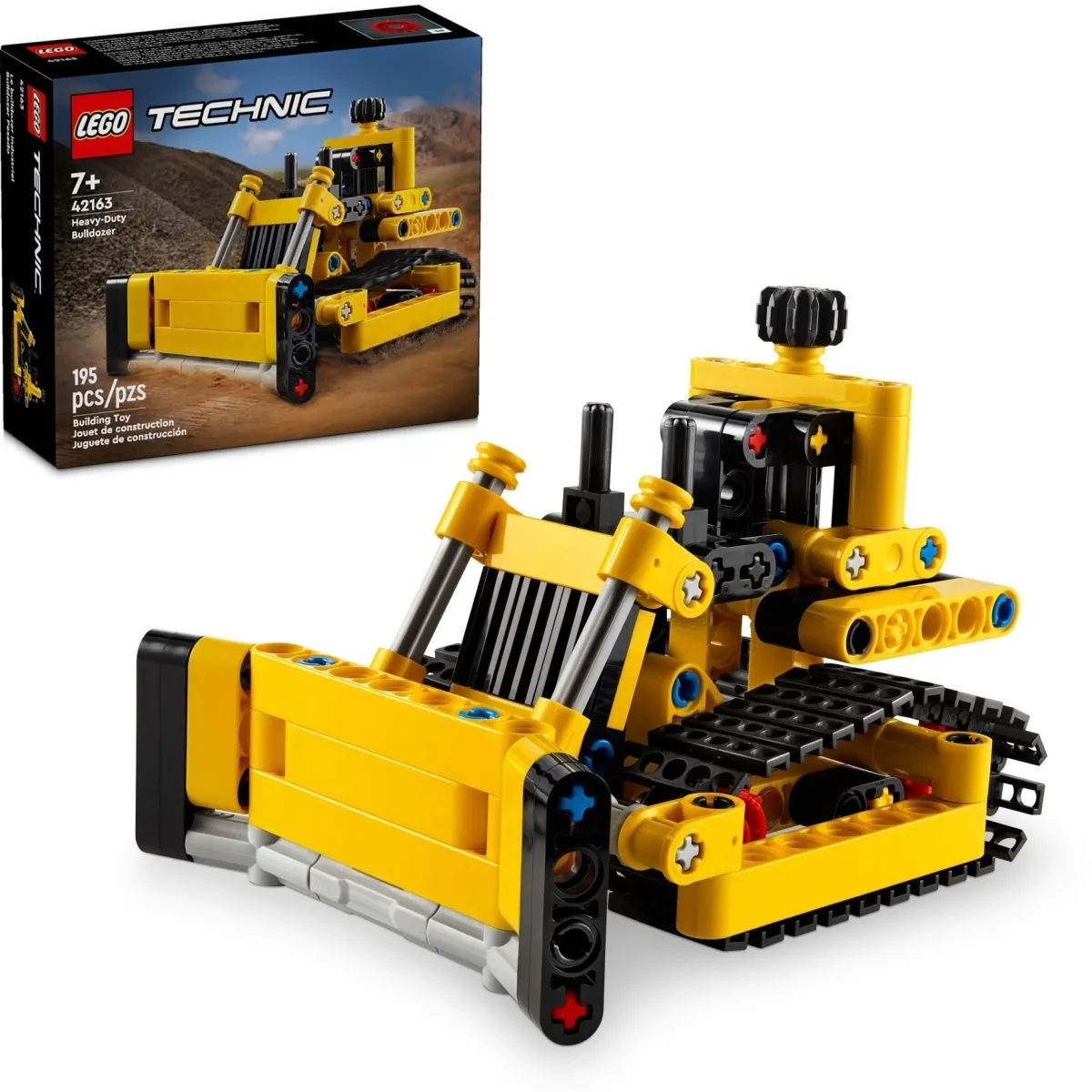 Конструктор LEGO Technic Сверхмощный бульдозер (42163)