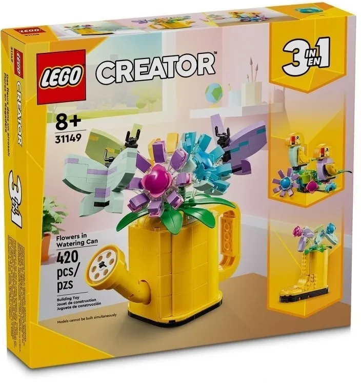 Конструктор LEGO Creator Квіти в лійці (31149)